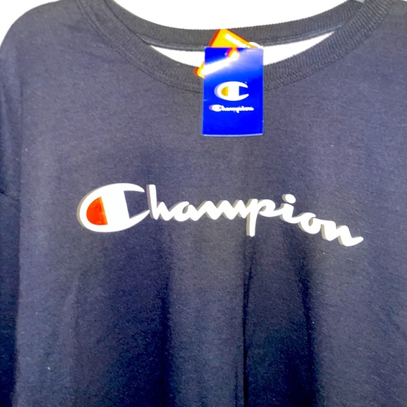 Champion Standard Fit Long Sleeve Black 2X - Picture 5 of 13